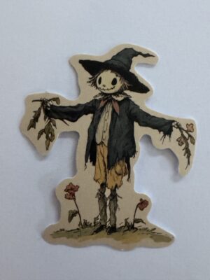 5.25cm x 4cm - Vintage Storybook & Cottagecore Stickers