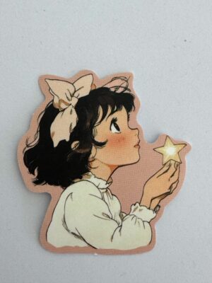 5cm x 5cm - Vintage Storybook & Cottagecore Stickers