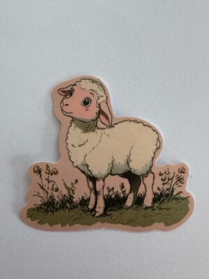5cm x 5cm - Vintage Storybook & Cottagecore Stickers