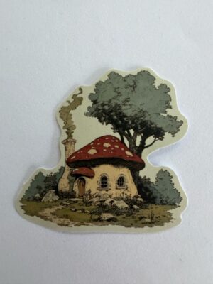 5cm x 5cm - Vintage Storybook & Cottagecore Stickers