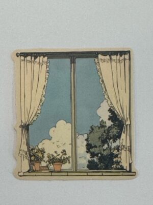 5.5cm x 5cm - Vintage Storybook & Cottagecore Stickers