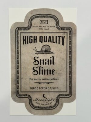 14.5cm x 9cm - Vintage Style Apothecary & Potion Label Stickers