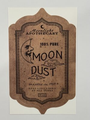 14.5cm x 9cm - Vintage Style Apothecary & Potion Label Stickers