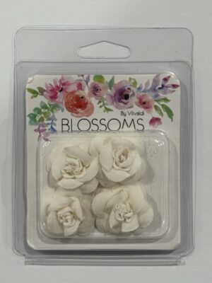 Pk of 4 - Fabric Roses