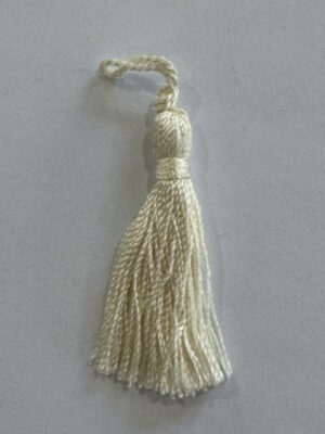 Cream Thread Tassel – 6cm