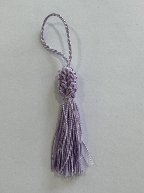 Lilac Thread Tassel – 7cm